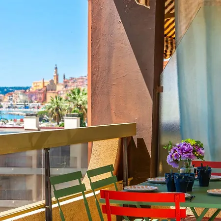 Apartment Menton, 3 Pieces, Clim Garage, Piscine *