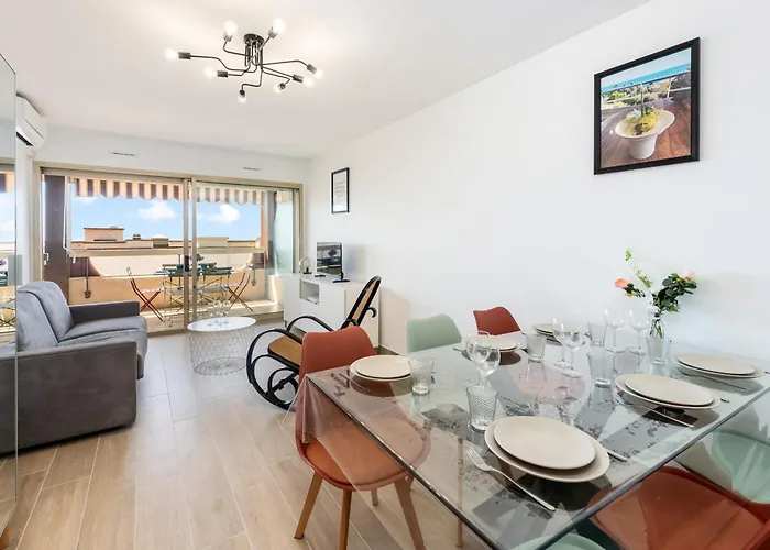 Menton, 3 Pieces, Clim Garage, Piscine *